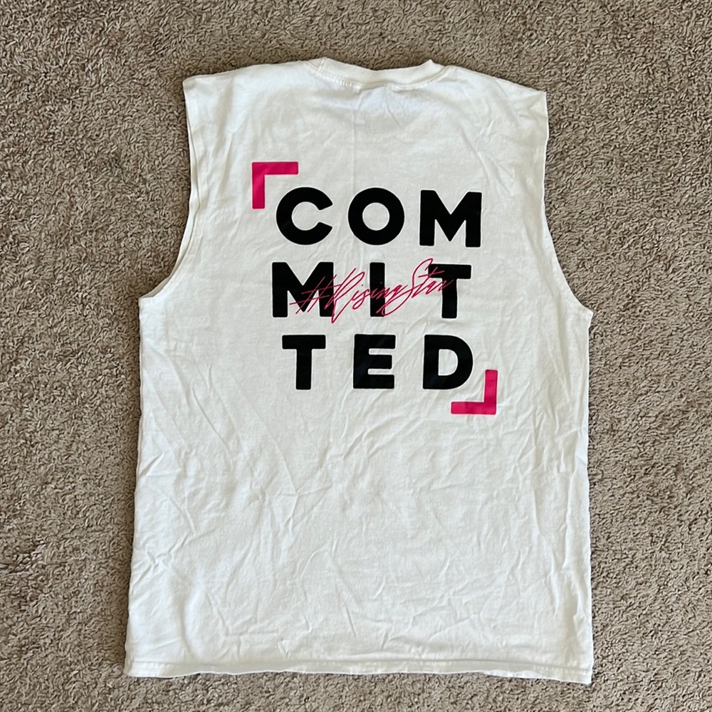 🎽 LADYBOSS “Committed” Rising Star Muscle Tank